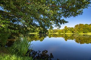 Schwanenteich im Schlosspark Putbus