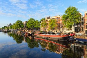 Amstel zomer reflectie von Dennis van de Water