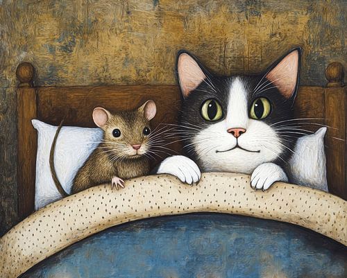 Compagnons de lit sur Jutta Maria Pusl