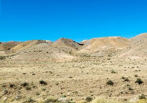 Iran : paysage entre Saveh et Taqarud