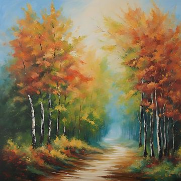 Forest Find Schilderij van ComfortQ