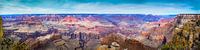 Very wide panorama of the Grand Canyon, USA