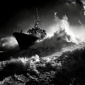 The Fury of the Ocean by Grégoire Auger