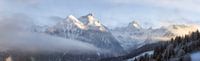  Oostenrijks winterlandschap , Brandnertal van Fotografie Egmond thumbnail