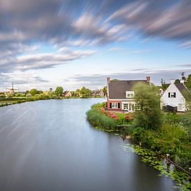 Ein Sommerabend in der Niederlande mit Windstärke 10 von Michel Geluk