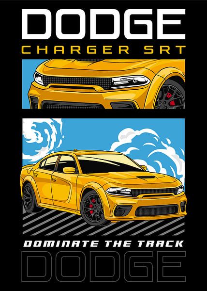 Dodge Charger SRT Hellcat Car by Adam Khabibi
