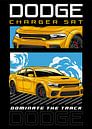 Dodge Charger SRT Hellcat Car by Adam Khabibi thumbnail