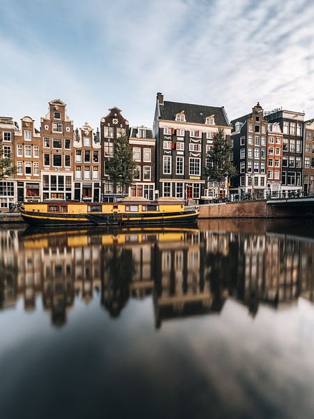 Houses on Herengracht, Amsterdam by Lorena Cirstea