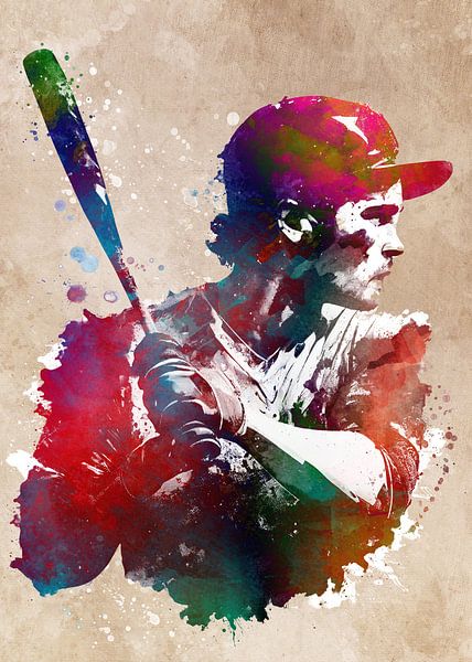 Baseball player #baseball #sport by JBJart Justyna Jaszke