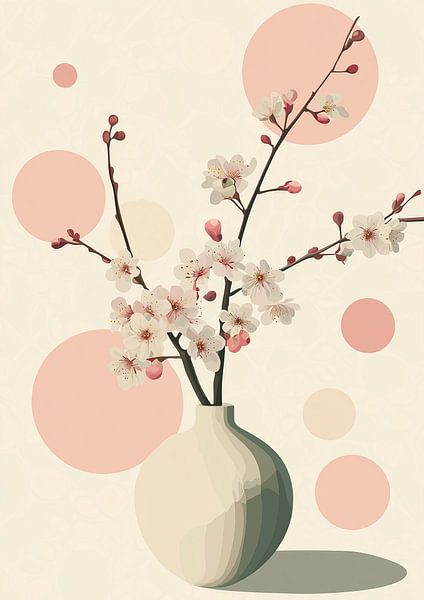 Kirschblüten &amp; Kreise von Bianca ter Riet