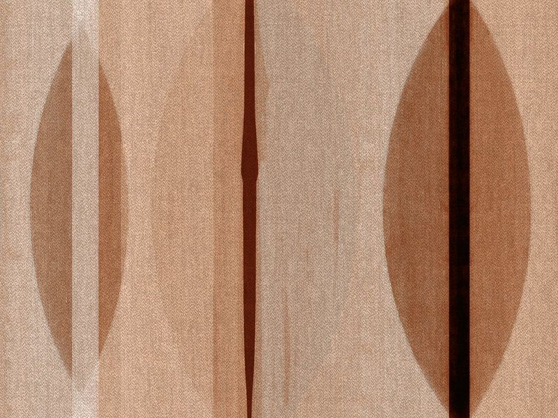 Modern Scandinavian Bauhaus Abstraction Organic in earthy tones by Mad Dog Art