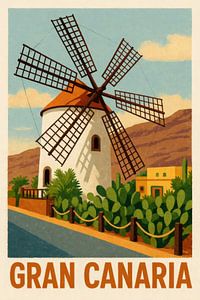 MOLINO DE VIENTO – Windmühle im Grünen