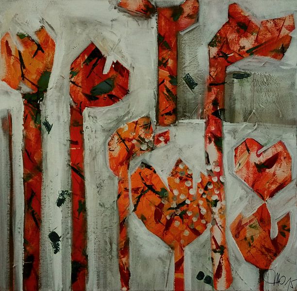 Crazy tulips by Mo Oberbichler