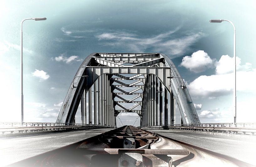 Ehemalige Bogenbrücke in Vianen von Ger Doornbos