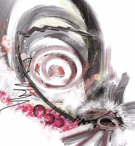 Be happy - tijdloos mooie abstractie van levensvreugde