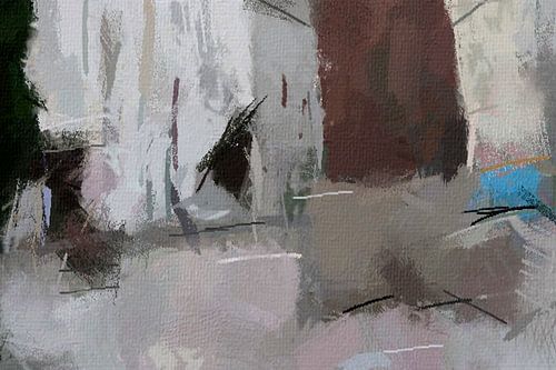 Dorfplatz mit Denkmal