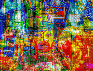 Van Gogh Schlafzimmer 2035