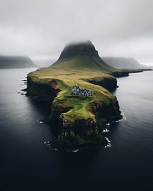 Blick auf die Färöer