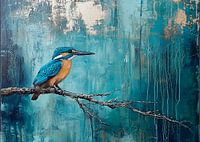 Ijsvogel art