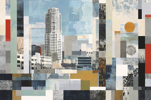 Geometric City Collage