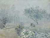 Nebel, Voisins, Alfred Sisley von Meisterhafte Meister Miniaturansicht