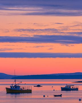 Sonnenaufgang Bar Harbor, Maine von Henk Meijer Photography