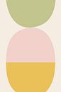 Balance 3 - graphic illustration in soft colours by Kim Karol / Ohkimiko thumbnail