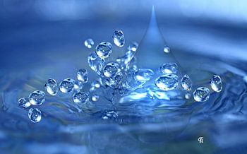 Tanzende Wasserperlen...