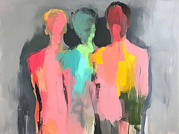 Figures colorées sur Caprices d'Art