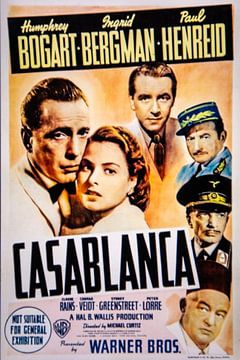 CASABLANCA Poster van Brian Morgan