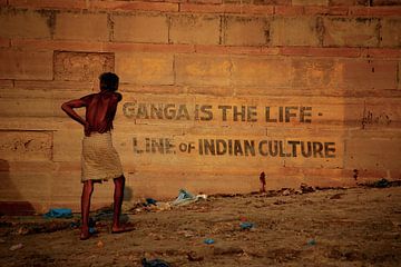 Ganga is de levensader van de Indiase cultuur  van Onne Kierkels