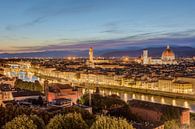 Florence in the evening by Michael Valjak thumbnail