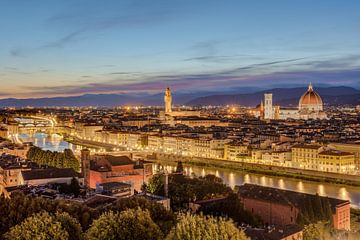 Florenz am Abend von Michael Valjak