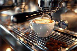 boire une tasse de café ou de cappuccino sur Egon Zitter