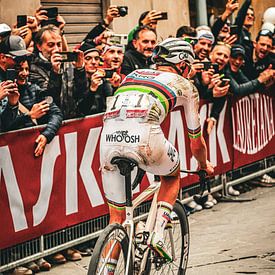 Tadej Pogacar in the streets of Siena by FreddyFinn