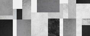 Graue und schwarze Geometrie 3