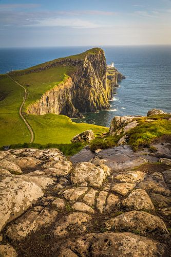 Vuurtoren Neist Point, eiland Skye