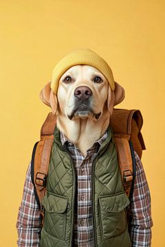 Labrador van Poster Art Shop