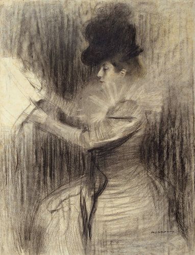 Vrouwenfiguur, Ramon Casas i Carbó