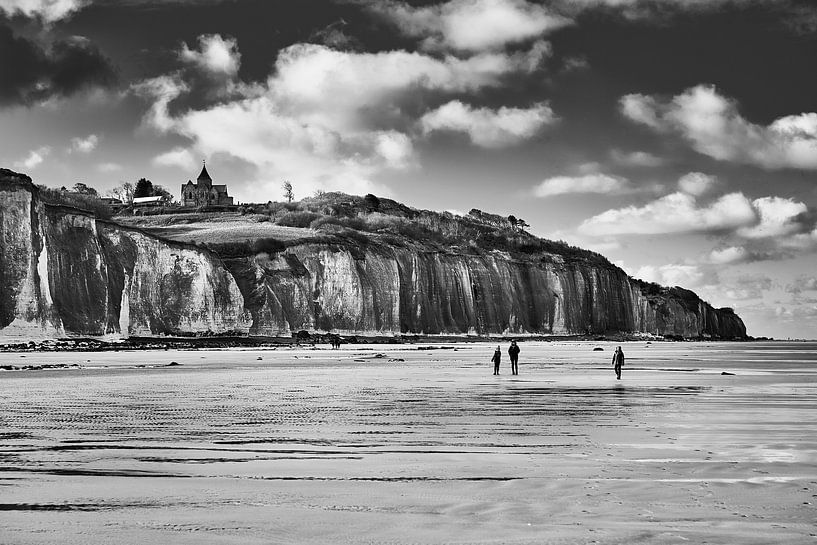 Black&amp;white Landscape Normandy by Paul Delaet