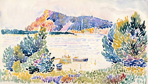 Henri-Edmond Cross - Cap Nègre (1909)