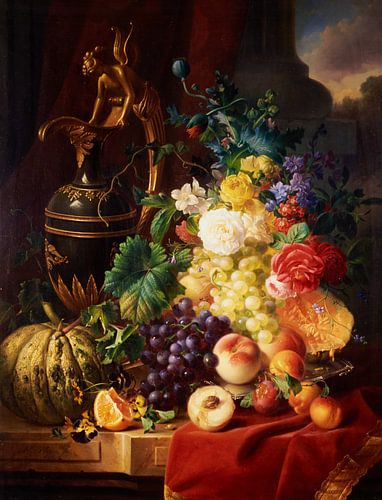 Enregistrement numérique d'une peinture du 17ème siècle.