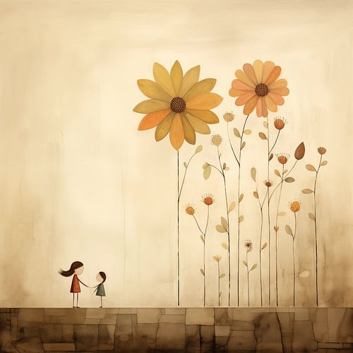 Bloemen vintage (Samen)