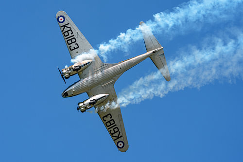 Avro Anson bommenwerper.
