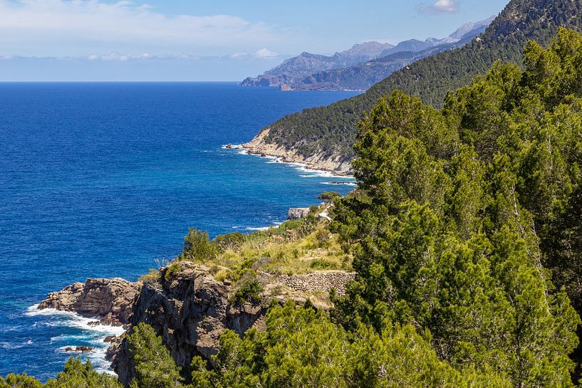 Section côtière au nord de Majorque par Reiner Conrad