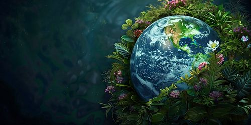 La terre en harmonie avec la nature