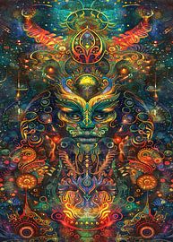 dragon hexagon glacial island by ahmad hanan attaki