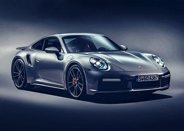 Porsche 911 Turbo S Auto van Steven Kingsbury