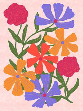 Wilde Blumen Bouquet von Aliya Putrus