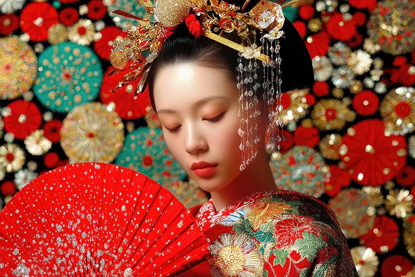picturesque Japan Geisha by Egon Zitter
